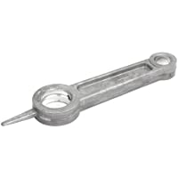 sourcing map Compresor de aire de 12mm x 20mm x 85mm de aluminio de la biela del pistón